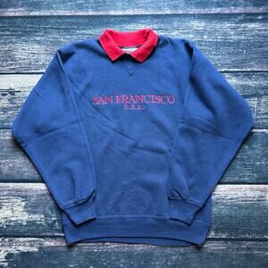 Vintage San Fransisco Collared Sweatshirt